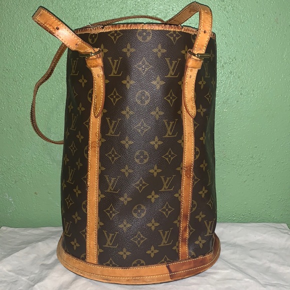 Authentic Louis Vuitton Monogram Bucket Tote Bag